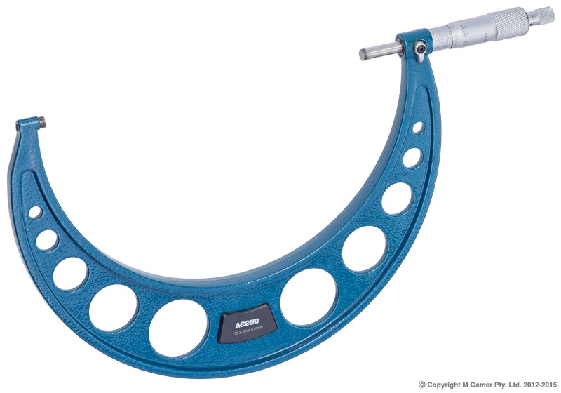 175-200mm Metric Outside Micrometer
